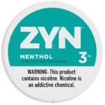 ZYN Menthol 3mg